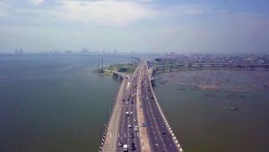 Longest bridge - Lagos - Nigeria by Mike Okwoche