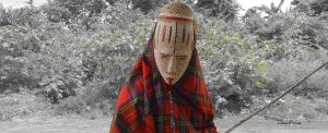 Nigerian mask used during funerals