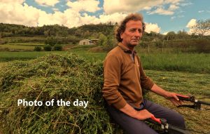 Un'istantanea durante le riprese in Albania per FAO